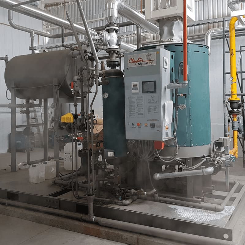 Generador de Vapor Sigma Fire Hasta 200 BHP